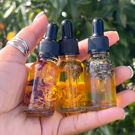 Herbal Infused Body Oil Sampler